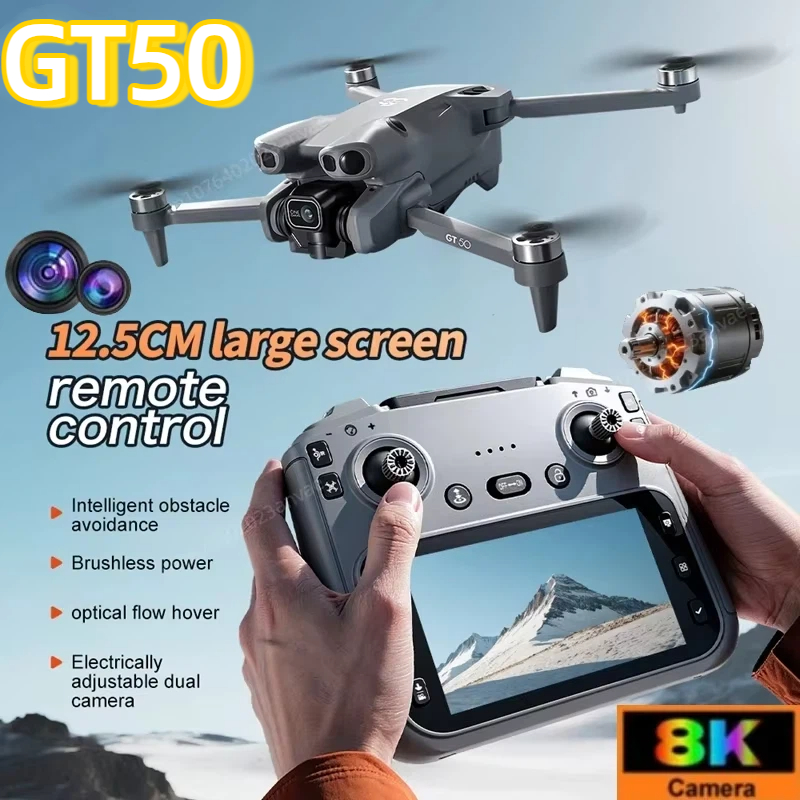 Drone Mapping - GT50 RC Drone 8K HD Hava