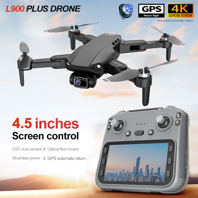 Drone Surveying - L900 PLUS GPS Drone 4K Profesyonel