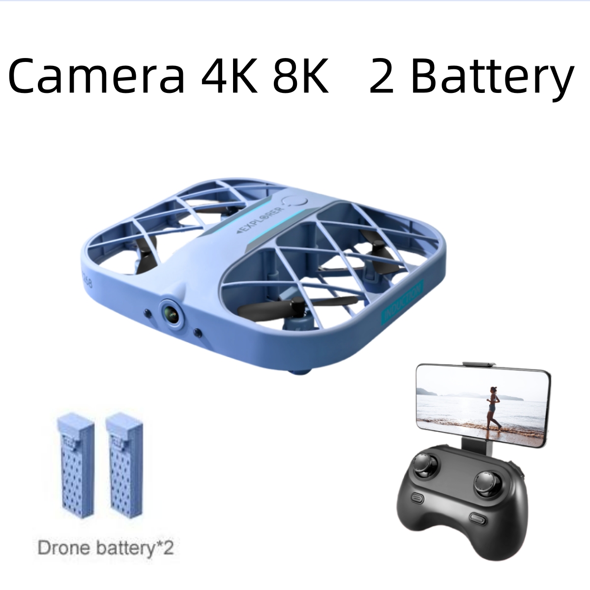 Eachine Drone E010 - JJRC H107 FPV RC Drone, 2