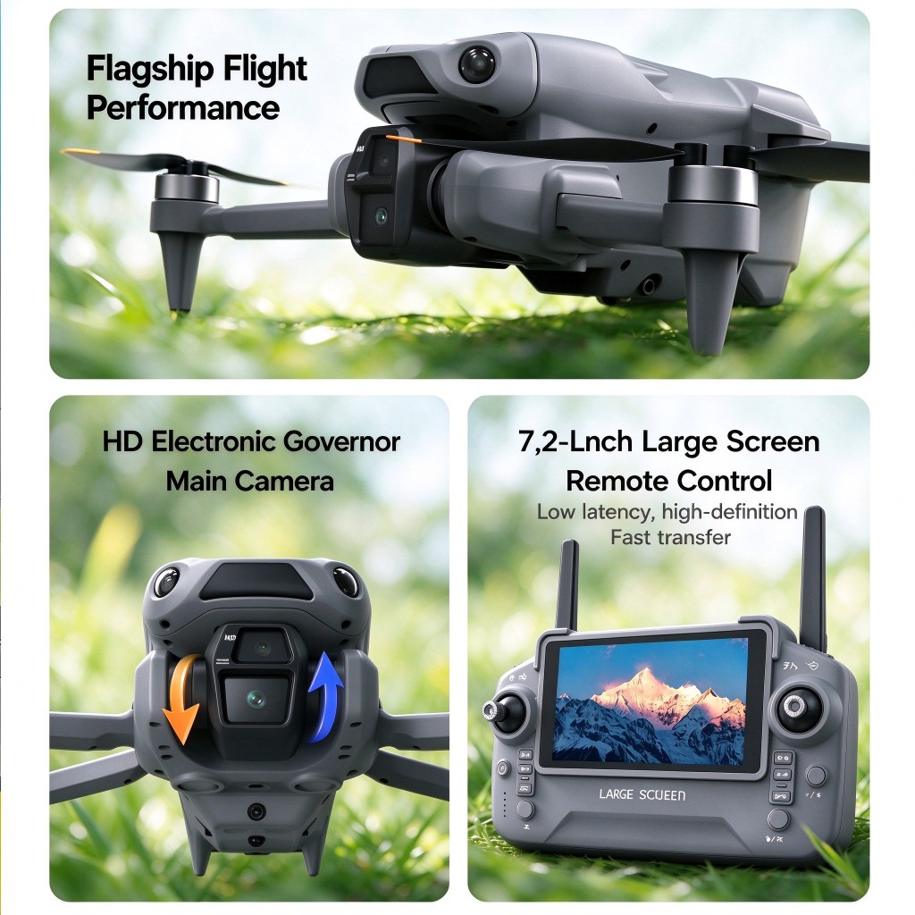 Yeni LF682 MAX GPS Drone Profe - Drone Mapping incelemesi ve fiyatı