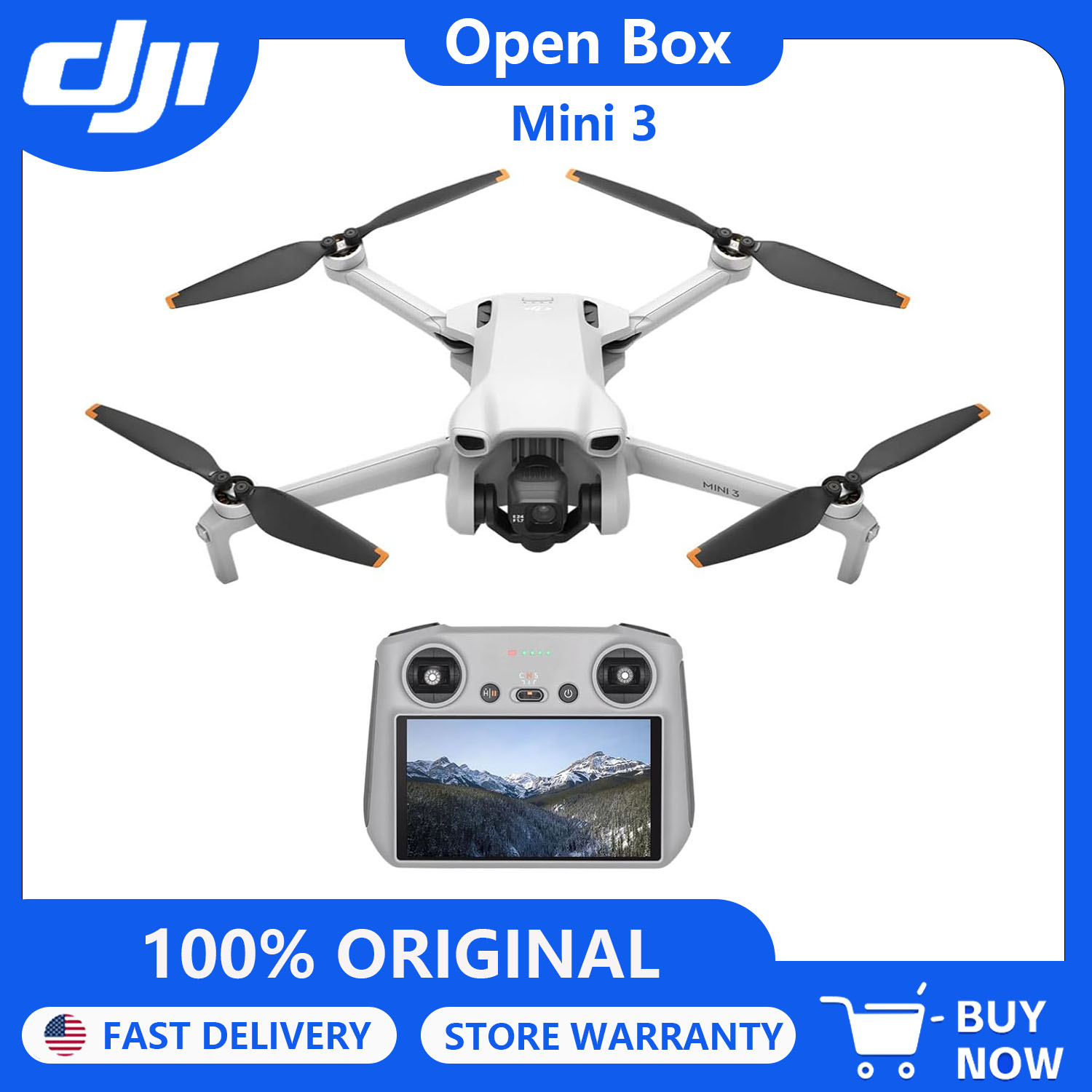 Yenilenmiş Açık Kutu DJI Mini  - Drone Ndvi incelemesi ve fiyatı