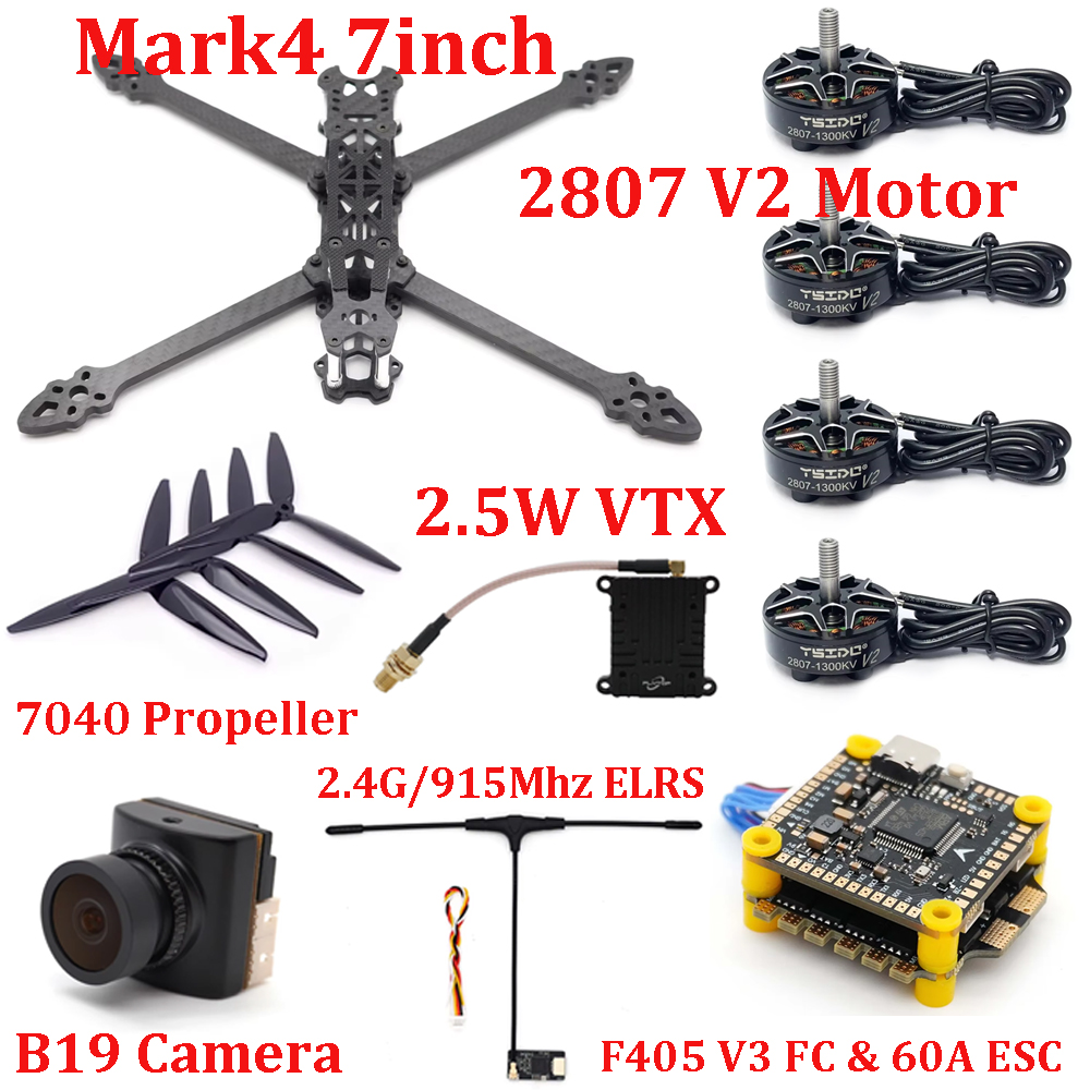 Mark4 7 inç Çerçeve Kiti F405  - Drone Thermal Imaging incelemesi ve fiyatı
